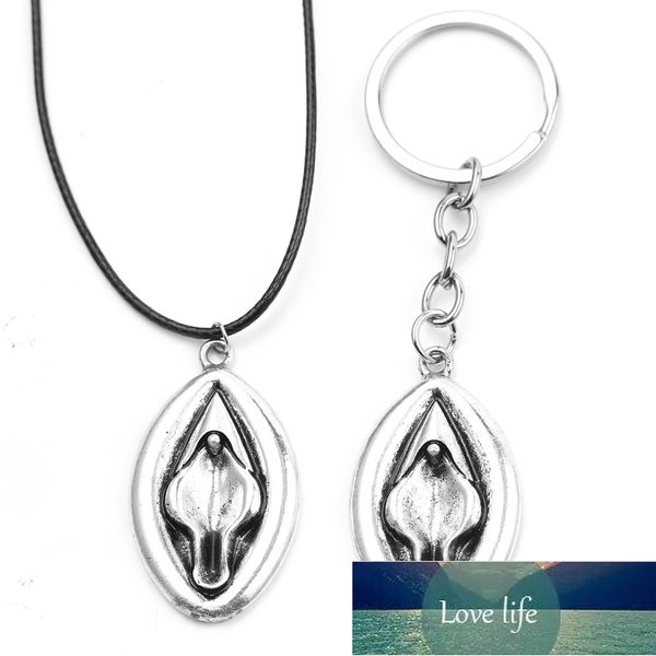 Вагинальная форма подвеска ожерелье секс органов ожерелья для женских подвесок личность пара подарок Bijoux ювелирные изделия аксессуары заводской цена