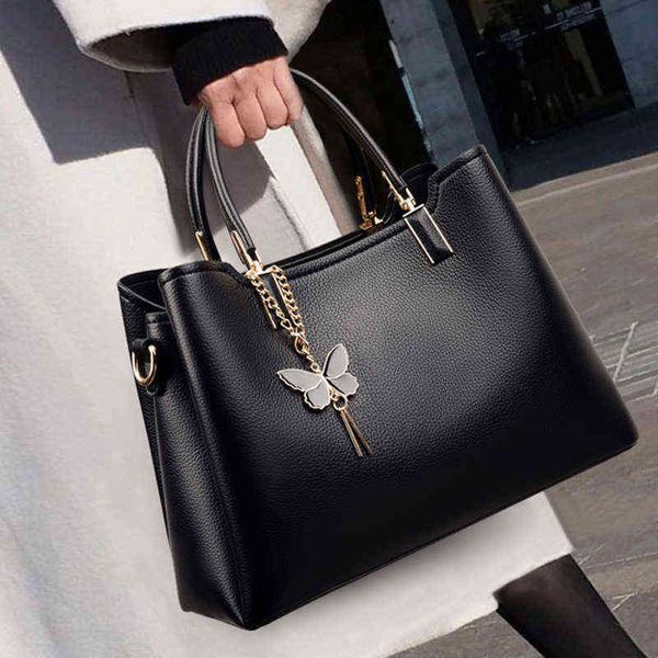 

womens designer shoulder bag tote bags handbags simple and elegant bow pendant ladies large capacity lychee pattern messenger handbag