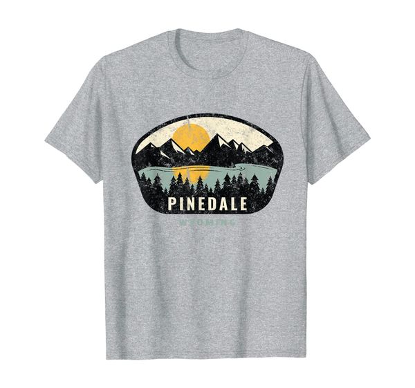 

pinedale wyoming, outdoors, wy nw vacation gifts t-shirt, White;black