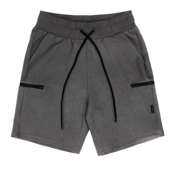 

mens shorts summer casual shorts men jogger workout short pants with zipper packets, White;black