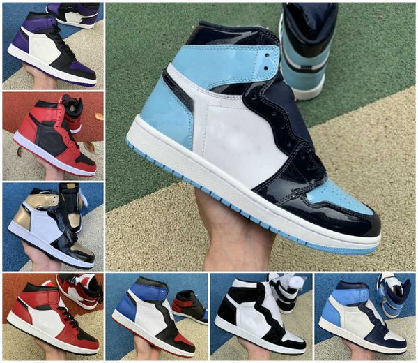 

high 1s og mens basketball shoes obsidian unc white chicago university blue twist sneakers banned shadow red black toe retroes 1 hyper royal