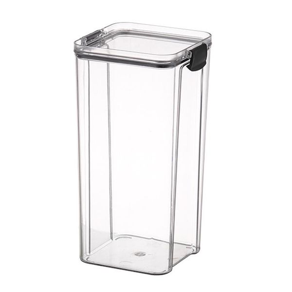 

storage bottles & jars clear box with sealed lid large plastic leak-proof bins tank refrigerator grains organizer tb sale
