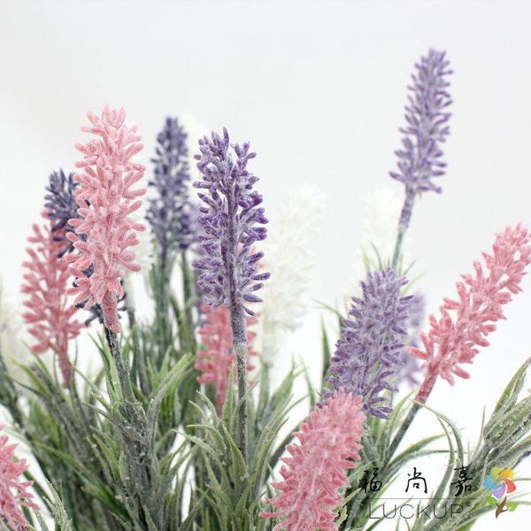 

decorative flowers & wreaths 1 pcs beautiful artificial lavender silk 4 colors available f493