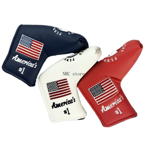 

club heads golf headcovers for putter customized headcover synthetic leather mallet head cover