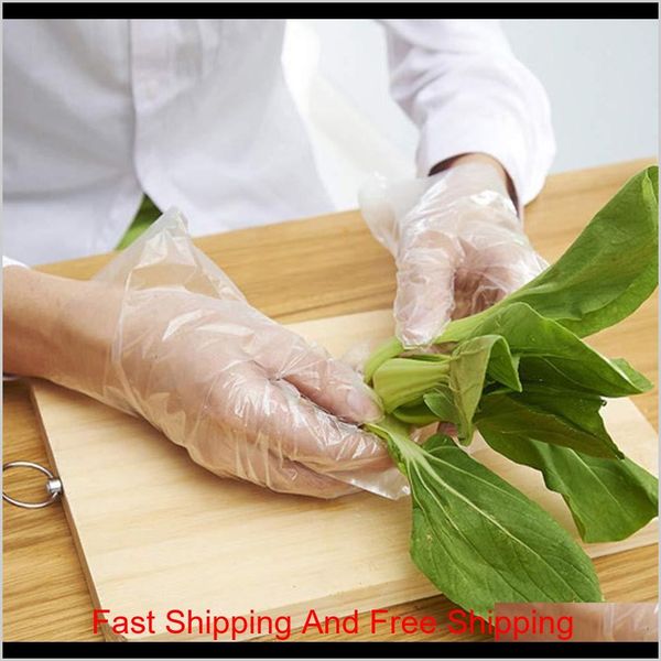

plastic disposable gloves disposable food prep glof pe polygloves for cooking cleaning food handling household cle qyliaw fivegarden