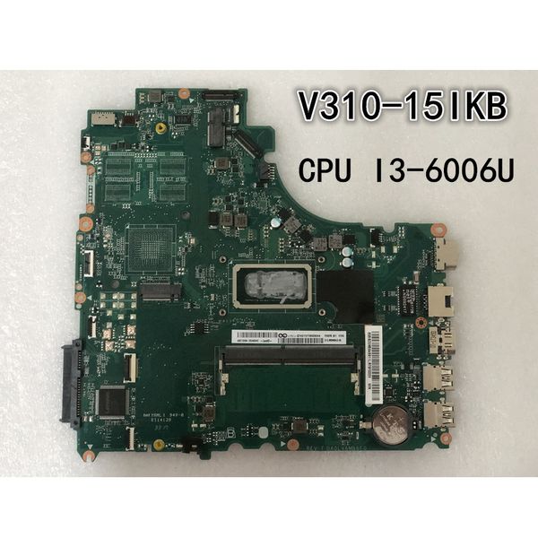 Scheda madre originale del computer portatile Lenovo V310-15IKB I3-6006U UMA FRU 5B20M59469