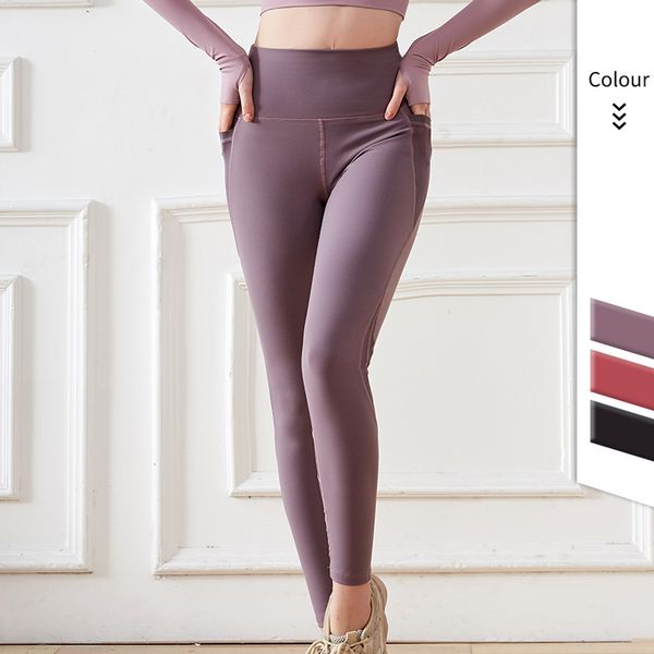 

with pockets high waist fitness pants yoga leggings mesh patchwork gym leggings sport yoga nylon pants women running sportswear, White;red