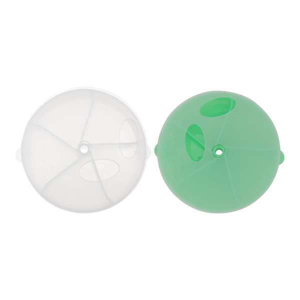 

other bird supplies 2pcs acrylic parrot foraging boxes puzzle compartment feeding