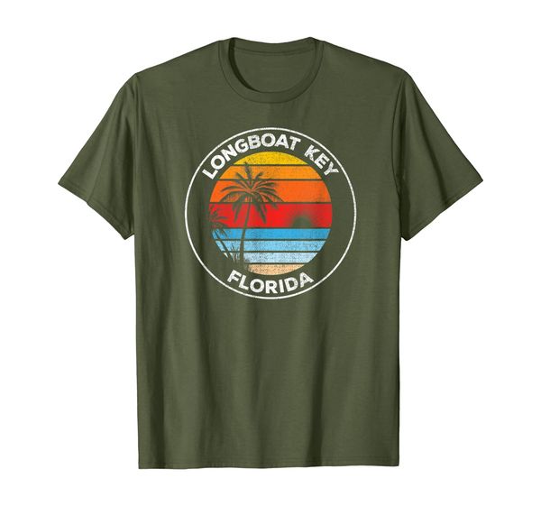 

Vintage Longboat Key Florida Souvenir Beach T-Shirt, Mainly pictures