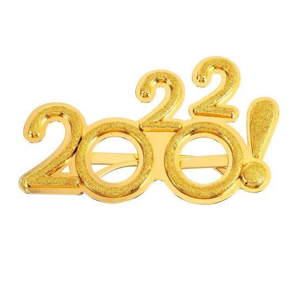 

party decoration 1 pair 2022 year eyeglasses decor funny eyewear prop po props