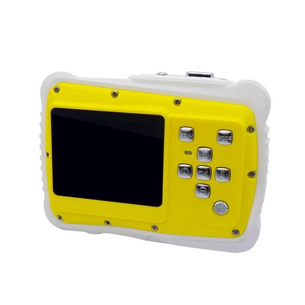 

elrvike 12 million 2.0-inch bare metal waterproof children's digital camera dust and fall proof diving digital camera