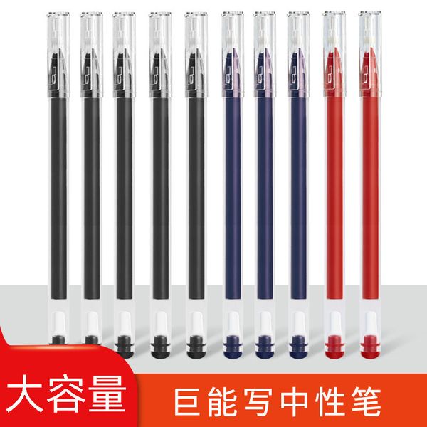 

writing giant neutral pen students use large capacity simple black water 0.5m tt carbon red be