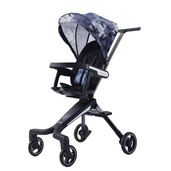 

strollers# baby stroller high landscape stroller, lightweight folding car, can sit and lie down walk the