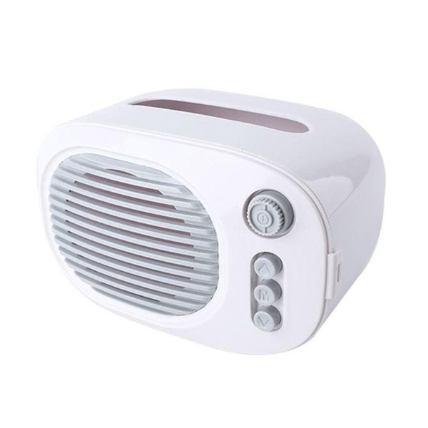 

tissue boxes & napkins cute mini radio shape holder storage case container home office 94pf