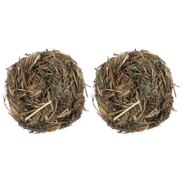 

small animal supplies 2pcs chew teething grass treats molar for