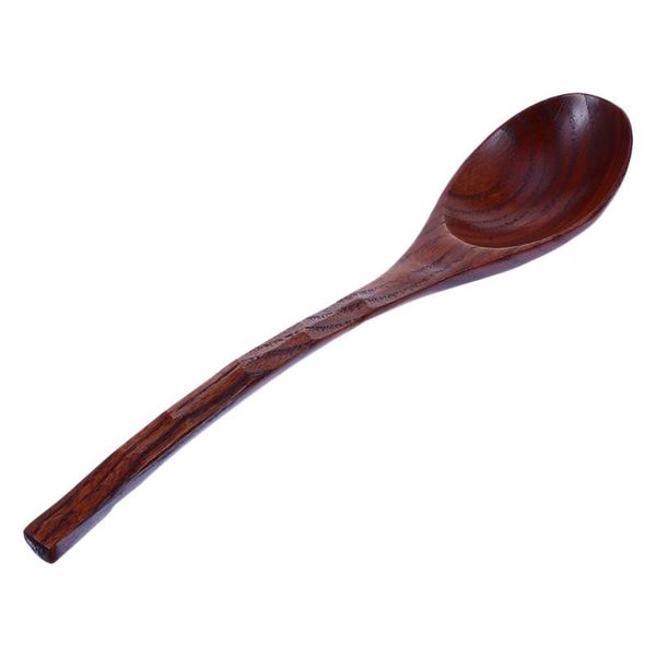 

spoons 1 pc japanese style wooden honey stirring spoon kids soup (coffee)