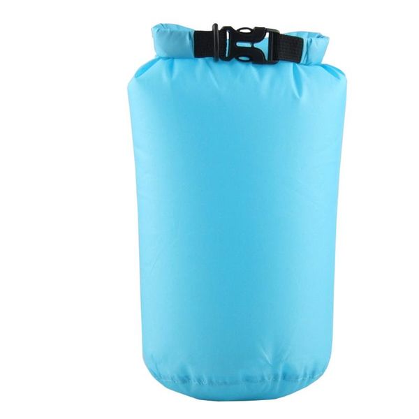 

sleeping bags dry sack 15l waterproof bag for boat canoe kayak rafting (sky blue)