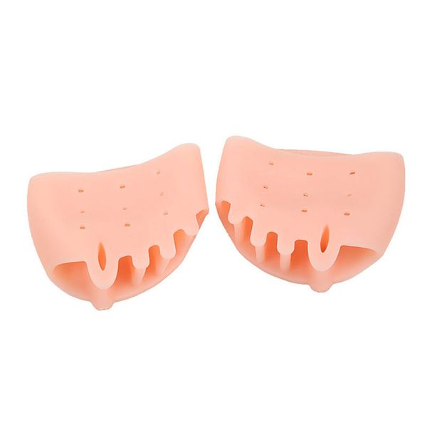 

1 pair honeycomb cushions forefoot insoles toe pads heel shoes slip resistant pad 5-hole sn-hot