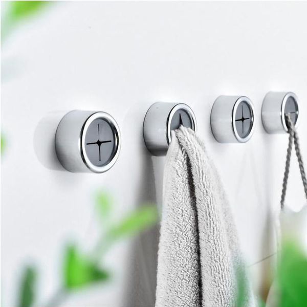 

hooks & rails 3/4pcs towel holder convenient kitchen storage sucker wall window bathroom tool washing cloth hanger rack organizer