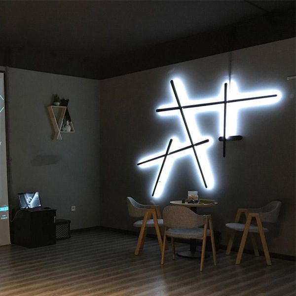 

wall lamp simple for home decor light stairs lamps bedroom led lights living room decoration long strip indoor lighting