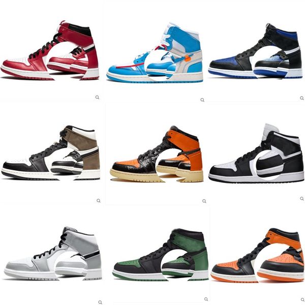 

basketball shoes dunk high og 1 unc university off travis scotts blue red shoe chicago jumpman trainers womens sports sneaker