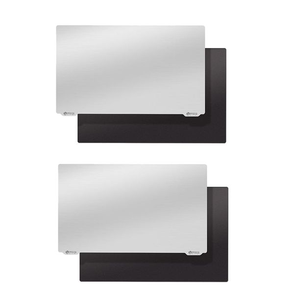 

2 x steel plate for 3d printer + base for sonic 4k / mars 135x75mm