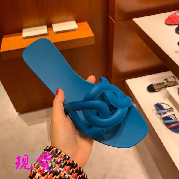 

slippers vallu women summer wear 2021 flat jelly vacation cool beach outdoor, Black