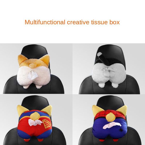 

tissue boxes & napkins box for car and set cartoon multifunction armrest seat back holder
