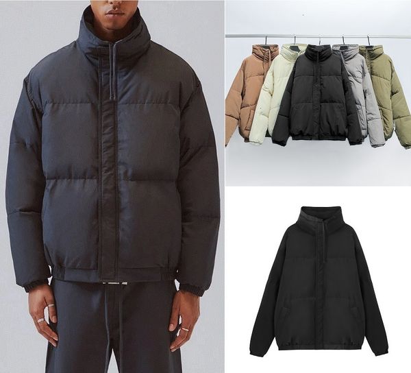 

2021 quality new mens fashion parka waterproof windser advanced fabric thick down with real wolf fur winter keep warm jacket coat s-7xl, Black