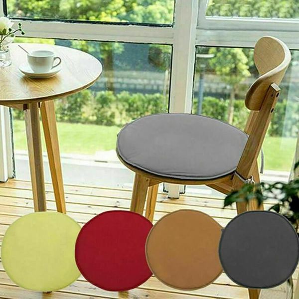 

cushion/decorative pillow simple style round chair cushion bandage type household fabric thicken dining stool student office seat