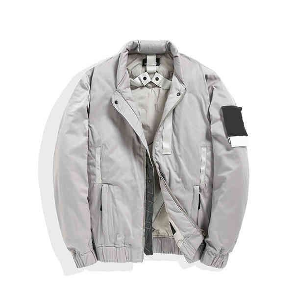 

men's down parkas puffy jackets 2023fw autumn and winter casual thickened cotton fashion brand jacket heater, Black