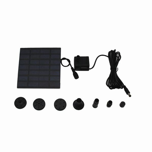

solar fountain pump volute design high efficiency solar water pump garden pond pool landscape fountain 7v 1.2w