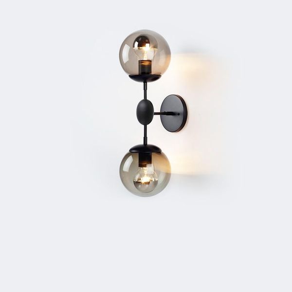 

wall lamp vintage lights fixture for dining room glass ball loft bedroom stairs el hallway lighting industrial decor wandlamp