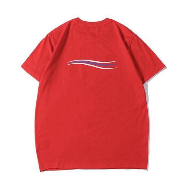 

summer women designer t shirt casual womens loose tees with letters print short sleeves white red pink luxury men t-shirt size s-3xl