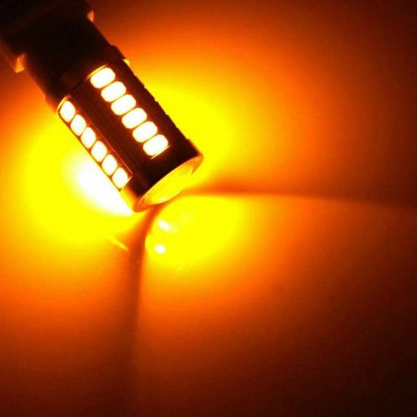 

car headlights sled lights backup auto bright amber 1157 33smd dc 12v replacement
