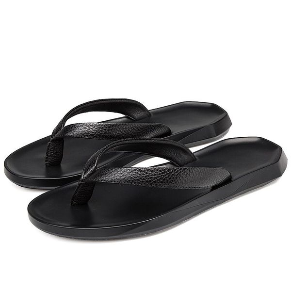 

slippers summer sneakers slapi breathable transpirables shoes mens comfortable mesh hombre womens sandals flops fashion man, Black