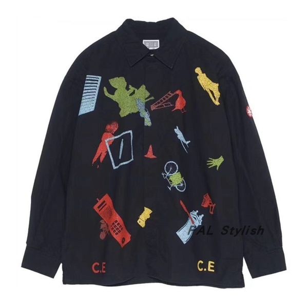 

2021 new ss cavempt ce abm big women vintage do old shirt cav empt shirts men clothing kbpe, White