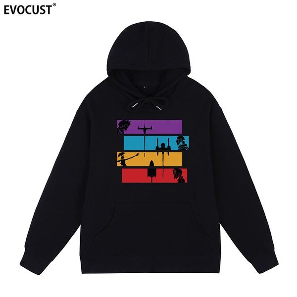 

men's hoodies & sweatshirts cowboy bebop 90s classic japanese movie harajuku pullover spring autumn black men women cotton