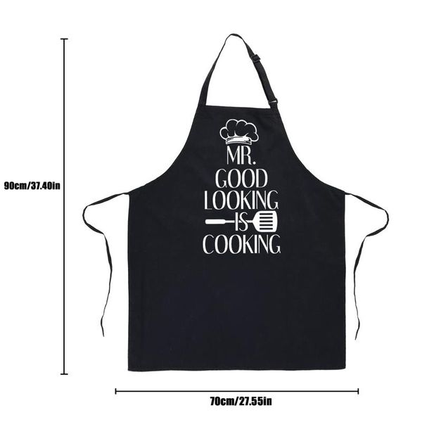 

men are cooking text cute print family apron kitchen aprons