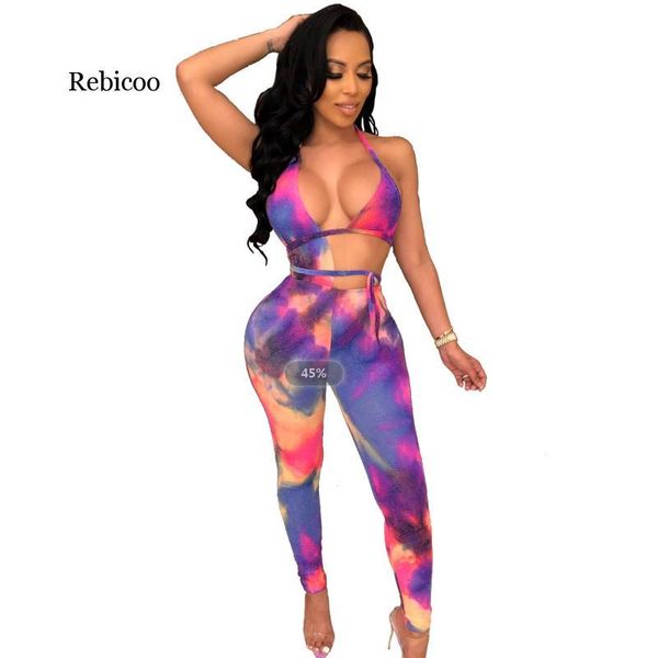 

women's jumpsuits & rompers women bodycon jumpsuit halter backless print full length summer combinaison femme, Black;white