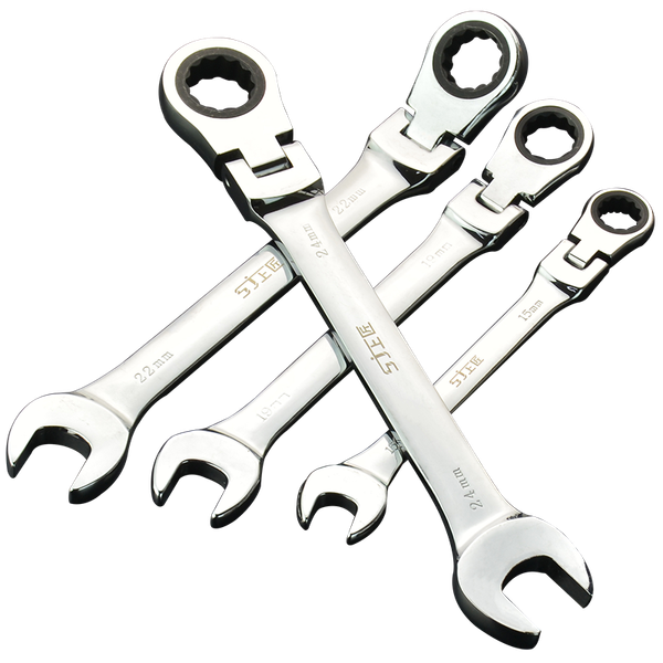 

hand tools 6-24mm movable flexible head open end wrench matype ratchet combination dual-use car motor repair