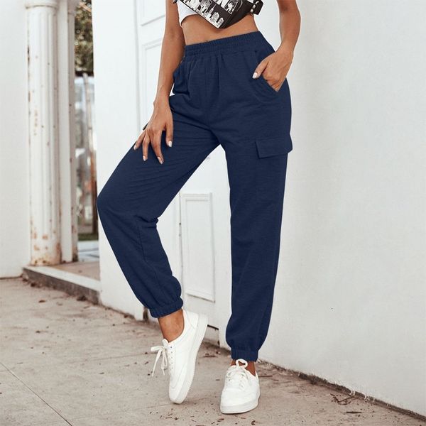 

2021 new sweatpants women autumn harajuku joggers streetwea fashion casual korean pencil trousers female plus size high waist 2c94, Black;white