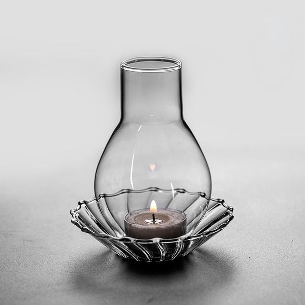 

candle holders glass nordic wedding centerpieces candelabro cristal moroccan decor crystal holder tea light rustic home table decoration