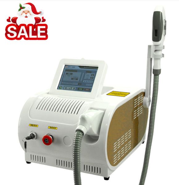 vendita calda Portable E-Light OPT IPL Macchina per la depilazione del laser Epilatore per capelli Ringiovanimento della pelle Uso del salone Apparecchiatura di bellezza
