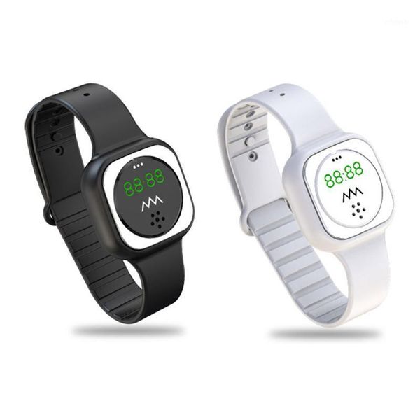 

electronic mosquito repellent bracelet portable watch ultrasonic anti insect pest repeller wristband smart wristbands1