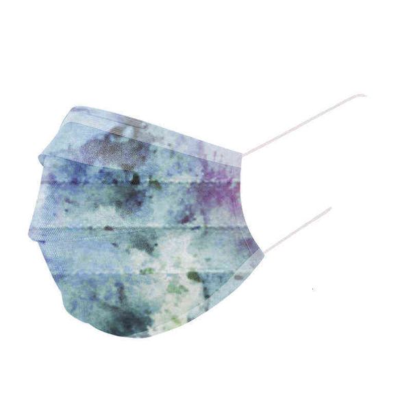 

disposable chilen's printed meltblown mask fantasy watercolor parent-child for adults