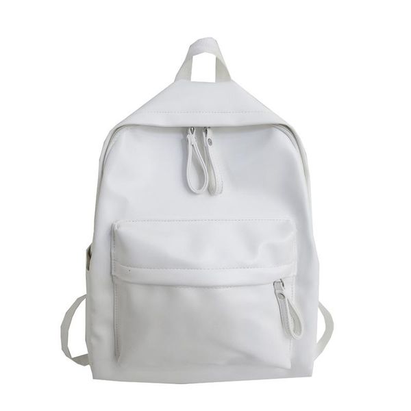 

outdoor bags bag girl 2021 candy backpack pu women's shoulder