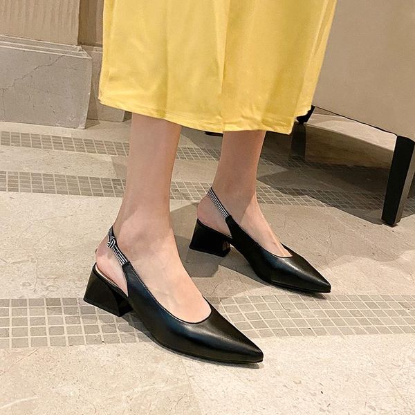 

sandals sklfgxzy brand black women pointy shoes genuine leather cowhide wedding party high-heeled pumps