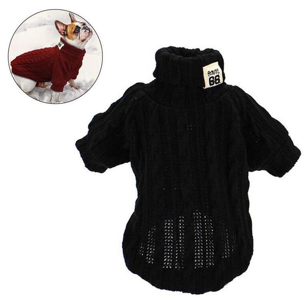 

dog apparel soft warm winter sweaters pajamas puppy knitwear dogs turtleneck for small medium