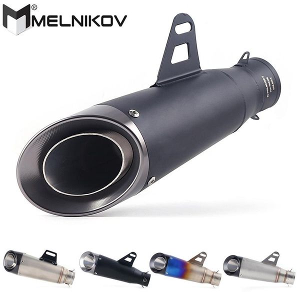 

motorcycle exhaust system universal muffler escape pipe ninja k7 refitting z650 vn800